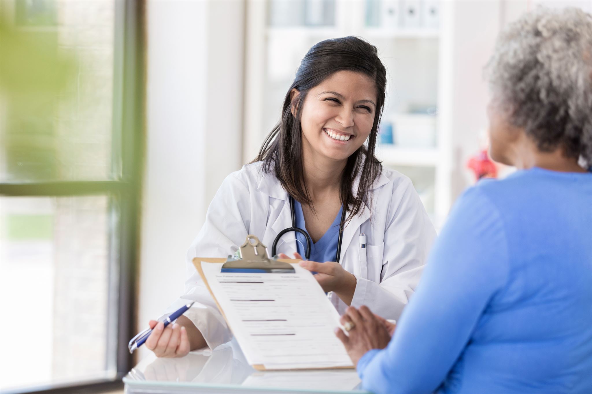 Doctor and patient